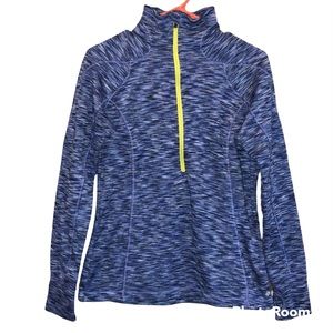 Columbia 1/2 Zip Long Sleeve Mock Neck Hoodie Pullover